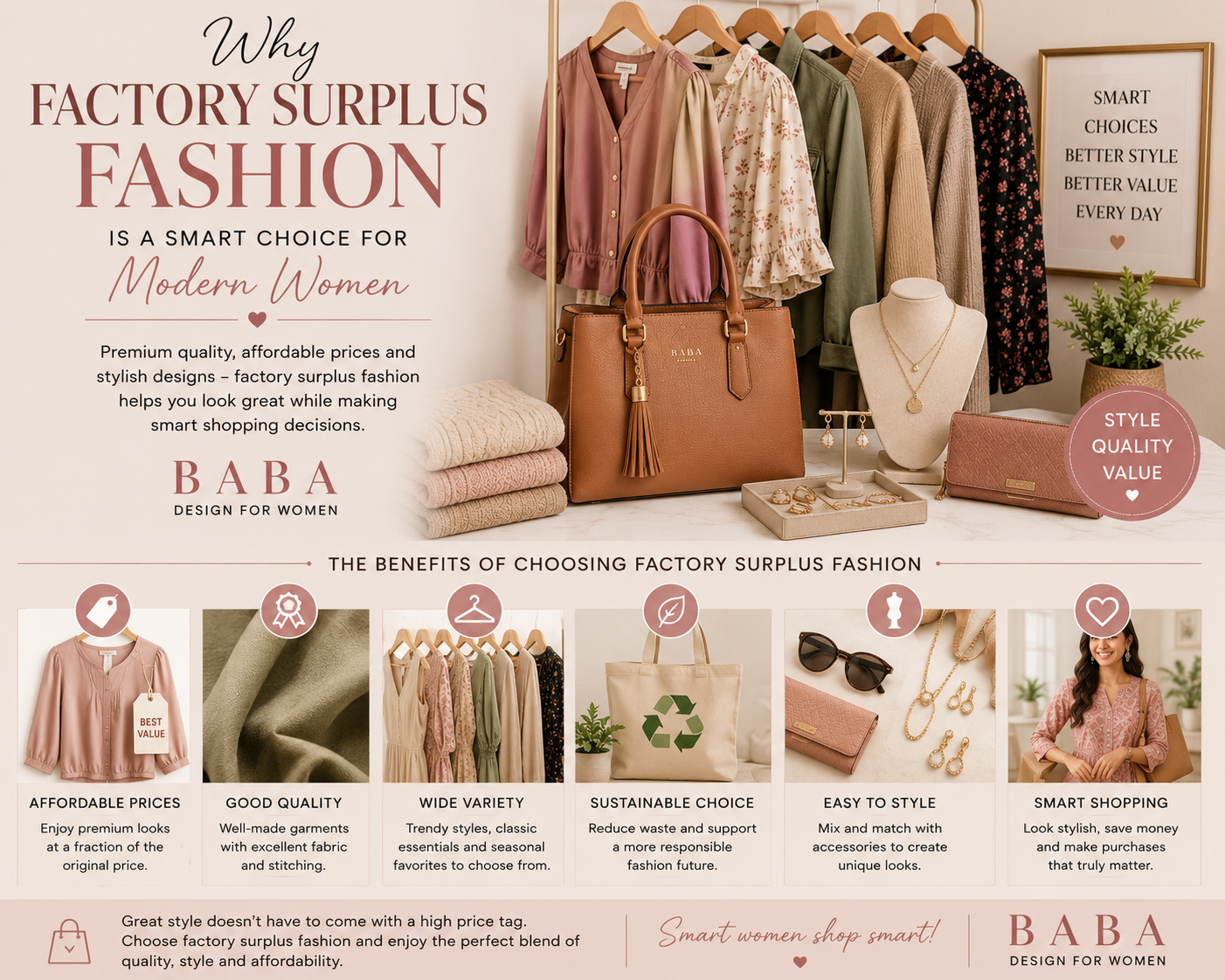 Why Factory Surplus Fashion Is a Smart Choice for Modern Women